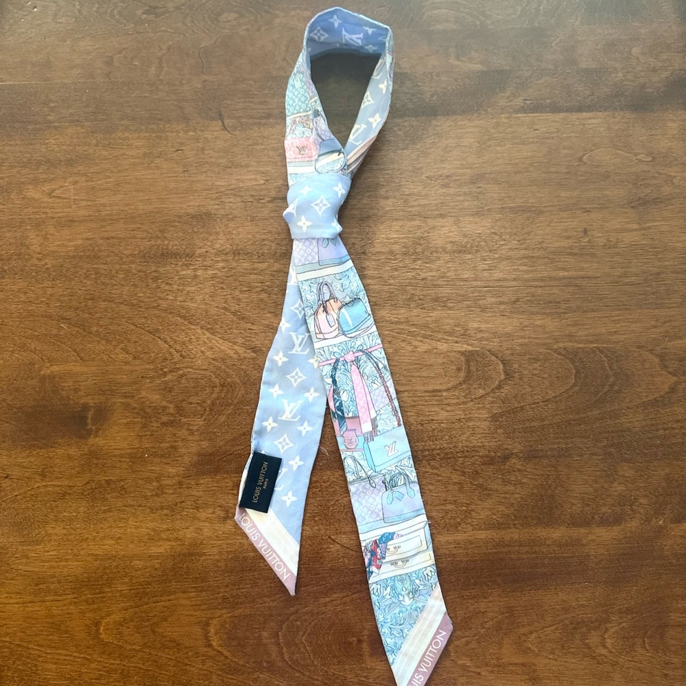 Louis Vuitton Pastel Silk Scarf